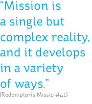 “Mission is  a single but